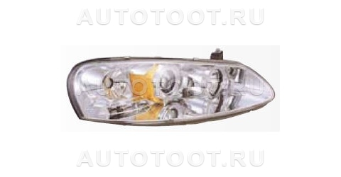 Фара левая+правая (комплект, тюнинг, линзованная, с ободками, внутри хром) -  для DODGE STRATUS